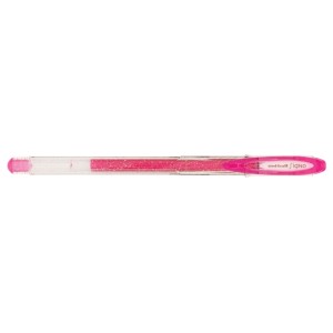 CANETA GEL GLITER ROSA SPARKLING UM120SP SIGNO UNI-BALL
