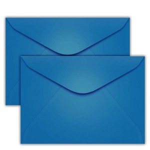 CAIXA DE ENVELOPE CARTA 114MMx162MM AZUL ROYAL COM 100 UNIDADES SCRITY