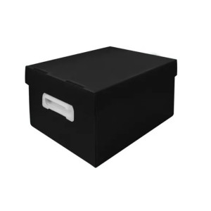 CAIXA ORGANIZADORA PRETO FOSCO TAMANHO P POLIBRAS