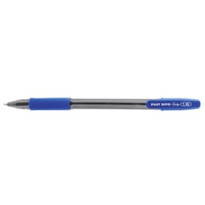 CANETA ESFEROGRÁFICA 1.6 AZUL BPS GRIP PILOT