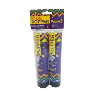 LANÇA CONFETE KIDS 21CM CREPOM COLOR POPPER