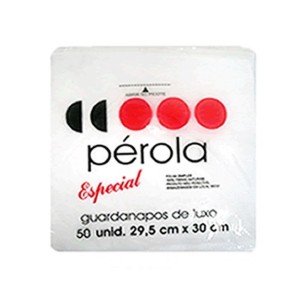 GUARDANAPO 29,5X30 100FLS PEROLA