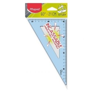 ESQUADRO 60º 21CM INQUEBRÁVEL MAPED