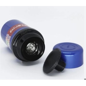 GARRAFA TÉRMICA ROLHA FANO 0,25 LITROS AZUL METALIZADO UNITERMI