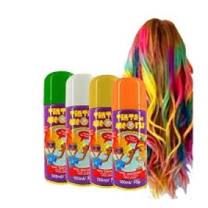 TINTA SPRAY PARA CABELOS 120ML AZUL