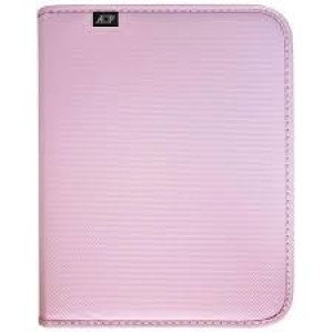 FICHÁRIO UNIVERSITÁRIO DE ZIPER COM ESTOJO SWEET ROSA ACP