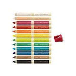 ECOGIZ DE CERA 12 CORES 141412 FABER CASTELL