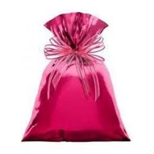 SACO METALIZADO PINK 10X14 COM 50 UNIDADES CROMUS