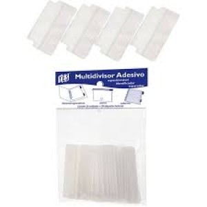 MULTIDIVISOR ADESIVO CRISTAL COM 20 UNIDADES YES