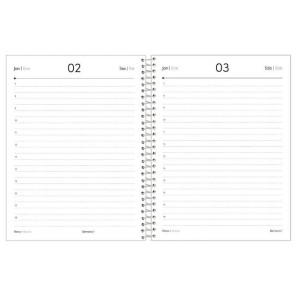 AGENDA 17,7x24CM ESPIRAL OFFICE COLOR 2026 FORONI