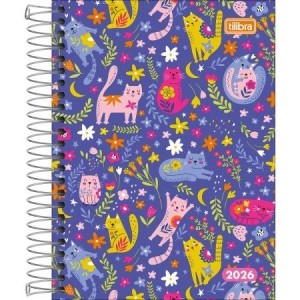 AGENDA 11,7x16,4CM PEPPER FEMININA 2026 TILIBRA