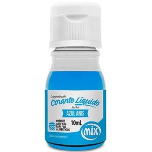 ANILINA CORANTE LÍQUIDO AZUL ANIS 10ML MIX