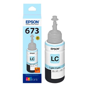 REFIL DE TINTA ORIGINAL T673520 CIANO CLARO 70ML EPSON